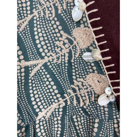 Anthropologie Hoss Intropia Women's 6 Sleeveless Embellished Tank Dress - Picture 2 of 12